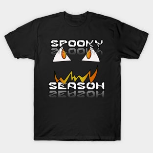 Jack O Lantern Face - Halloween Costume - Fire Orange T-Shirt